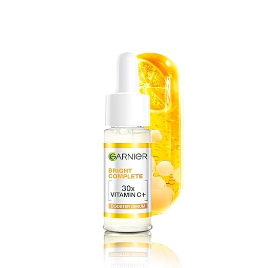 Garnier Vitamin C + Face Serum for Skin Brightening & Anti-Dark Spots, 15ml