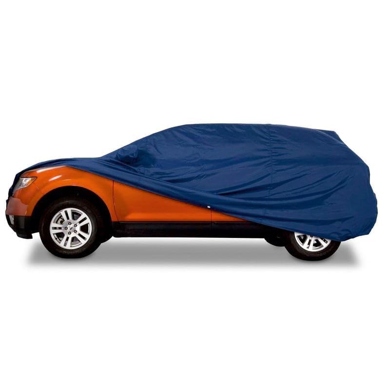 PROTEGO Premium All Weather Car Cover for Tata Sumo | 100% Waterproof, Anti Dust, UV & Heat Resistant | Triple Stitched with Elastic Grip & Mirror Pockets | Heavy Duty Outdoor/Indoor Protection - Image 2