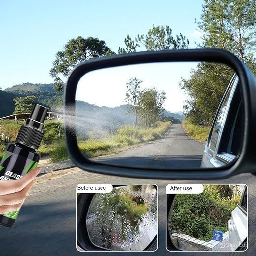 Crystal Clear Glass Anti-Fog Spray ? Automotive Windshield & Mirror Defogger - Image 2