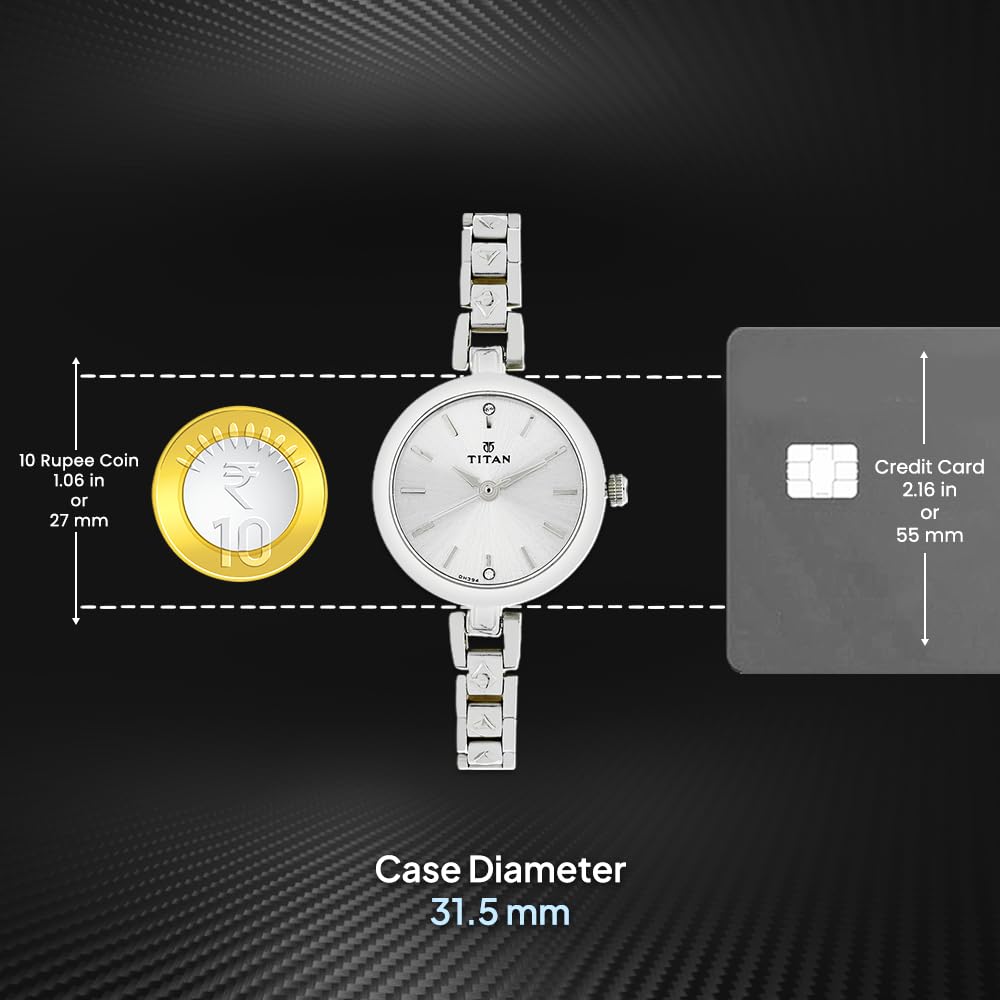 Analog Silver Dial Women's Watch ? Elegant Casual Wrist Watch with Comfortable Strap for Everyday Wear - Image 5