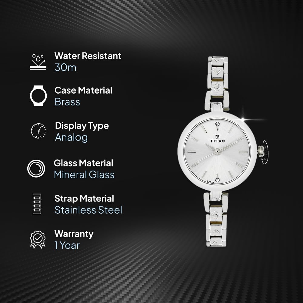 Analog Silver Dial Women's Watch ? Elegant Casual Wrist Watch with Comfortable Strap for Everyday Wear - Image 4