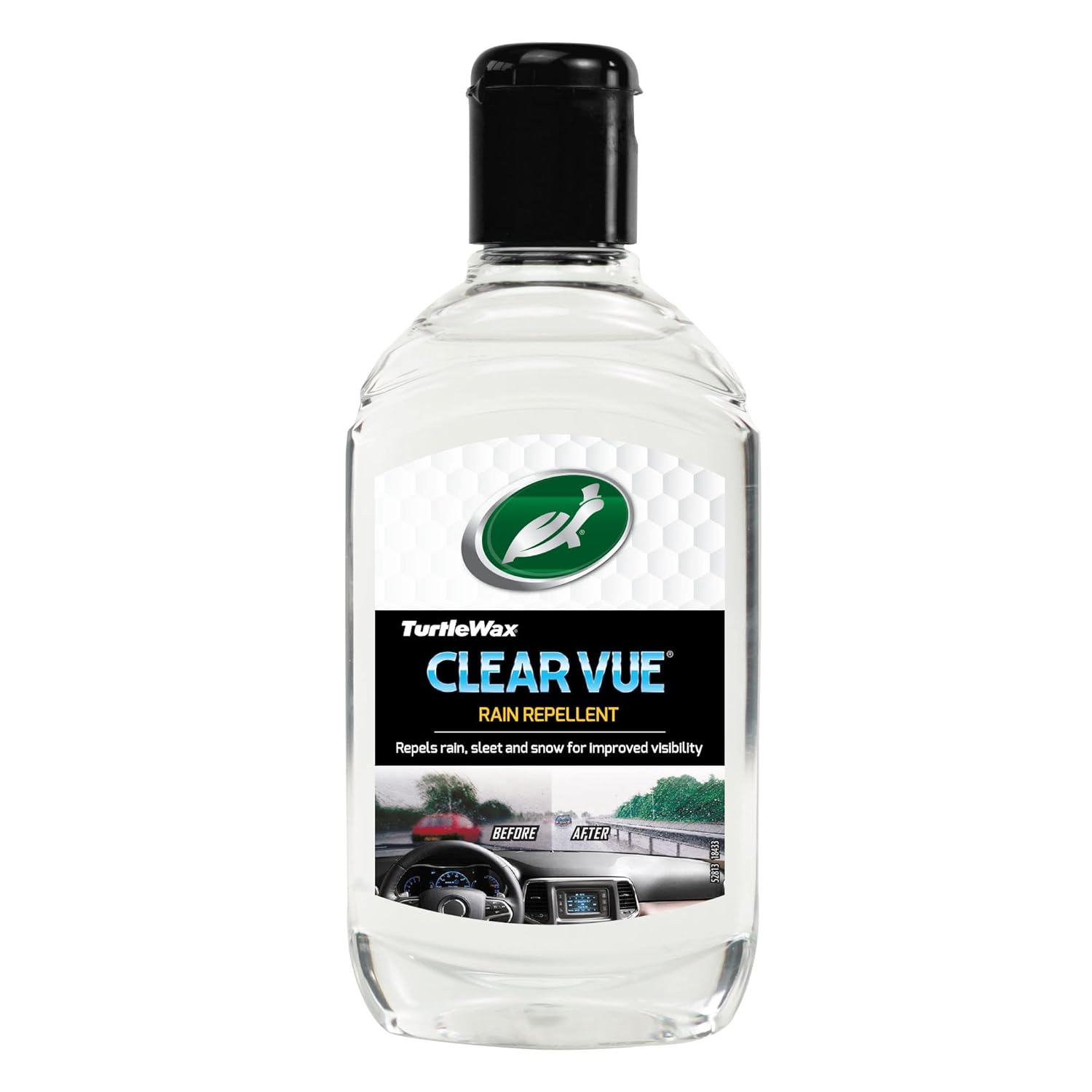 Clearvue Rain Repellant for Car Glass | Hydrophobic Water Repellent Coating for Windshield, Windows & Mirrors | Suitable for Motorbike Helmets | Improves Visibility During Rain | 300ml