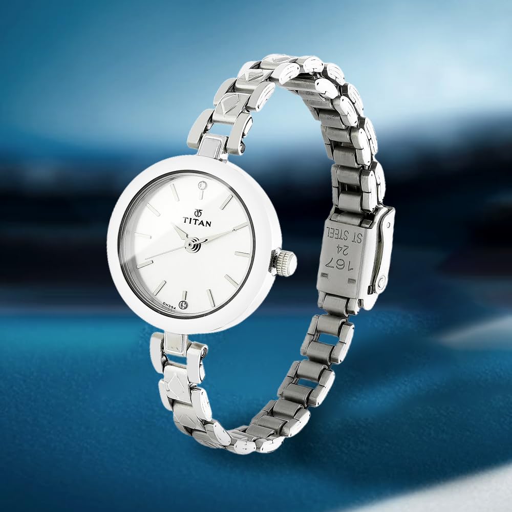 Analog Silver Dial Women's Watch ? Elegant Casual Wrist Watch with Comfortable Strap for Everyday Wear - Image 7