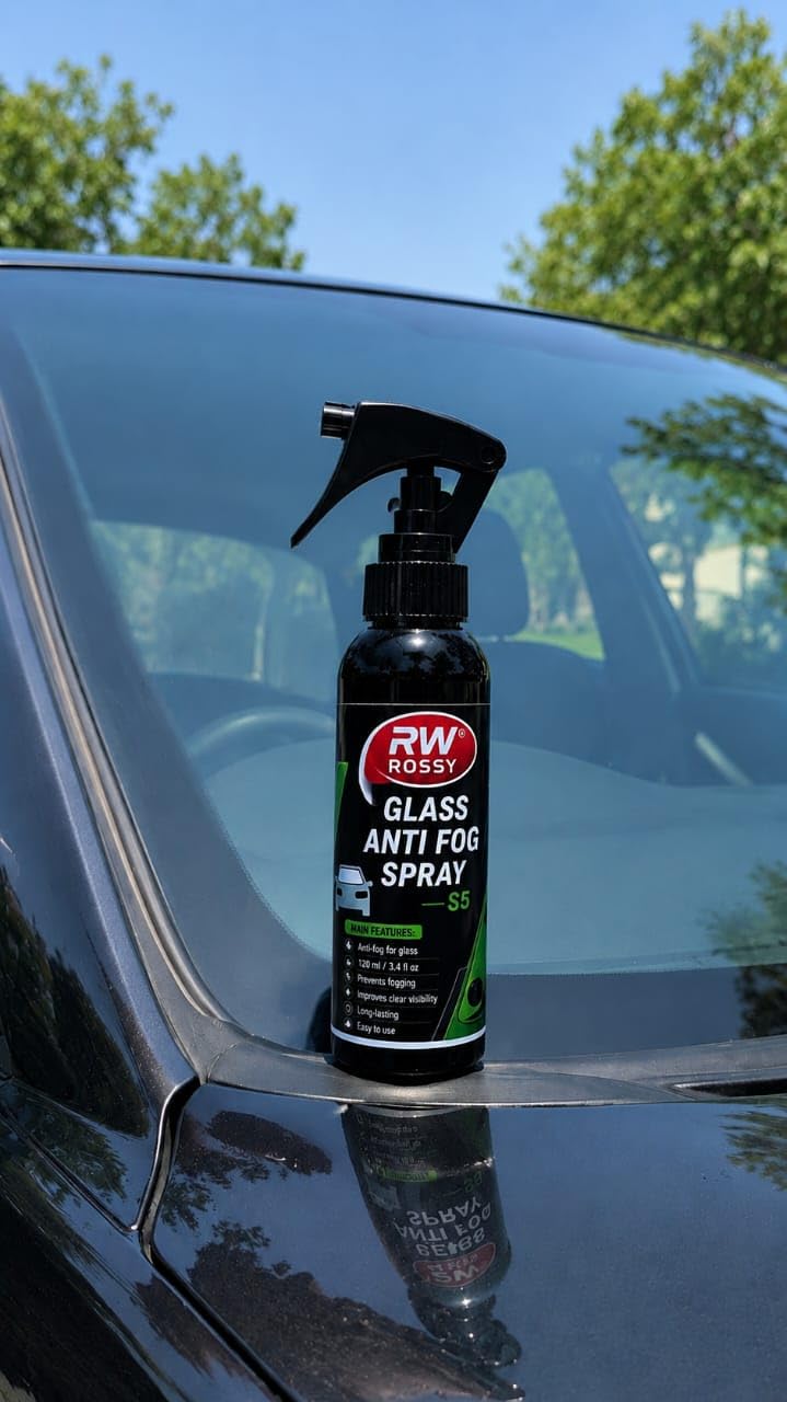 Crystal Clear Glass Anti-Fog Spray ? Automotive Windshield & Mirror Defogger