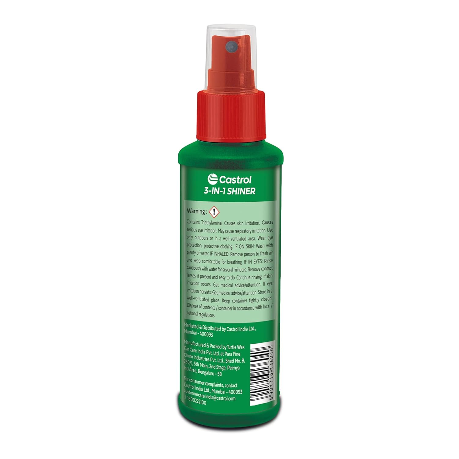 Castrol 3-IN-1 SHINER for Bikes and Cars (100ML) | Provides long-lasting gloss finish | Protects surfaces from UV rays | Excellent shine | Streak-free finish - Image 4