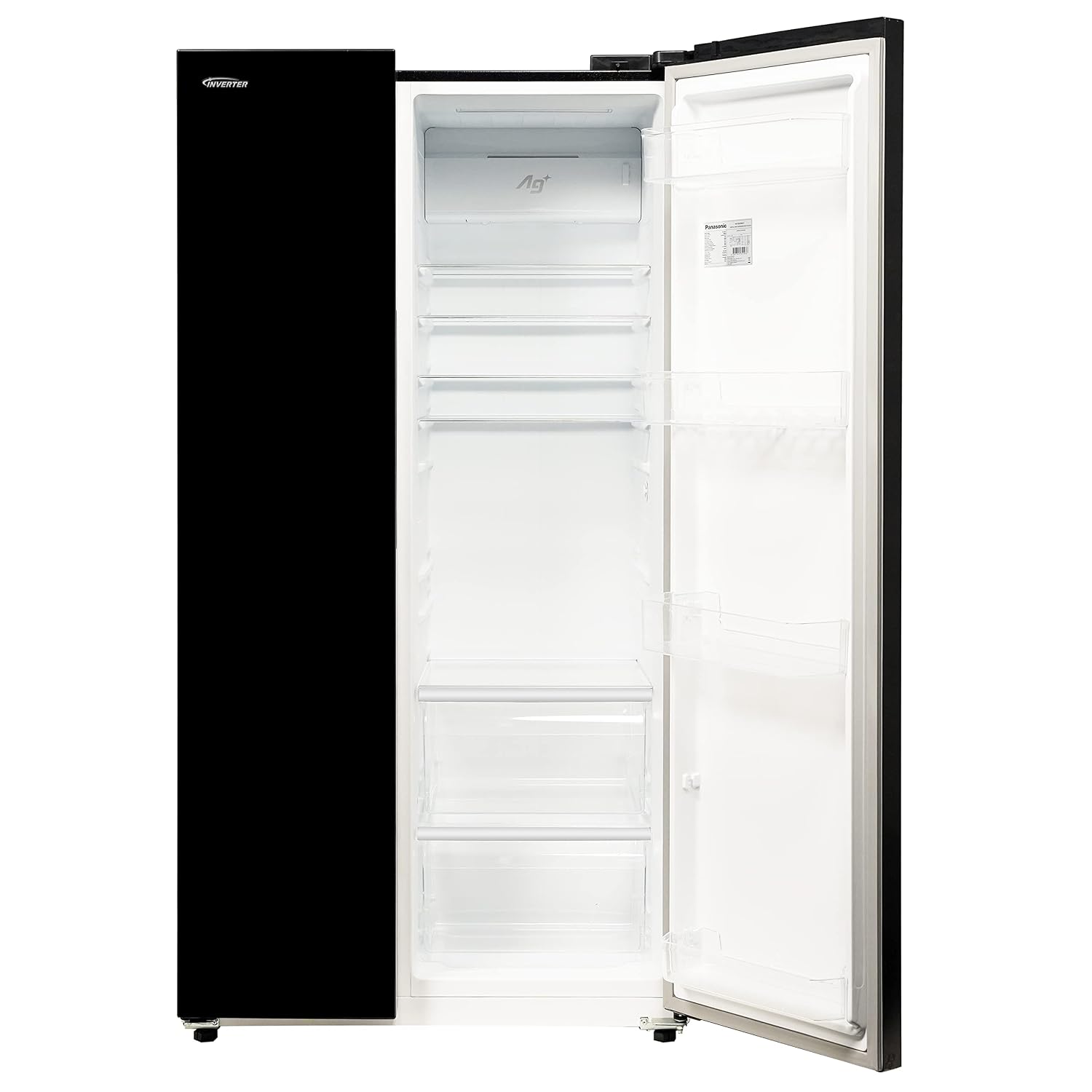 Panasonic 592L Wi-Fi Inverter Frost-Free Side by Side Refrigerator | NR-BS62MKX1 | Black Stainless Steel Finish | Smart Cooling & Touch Display - Image 7