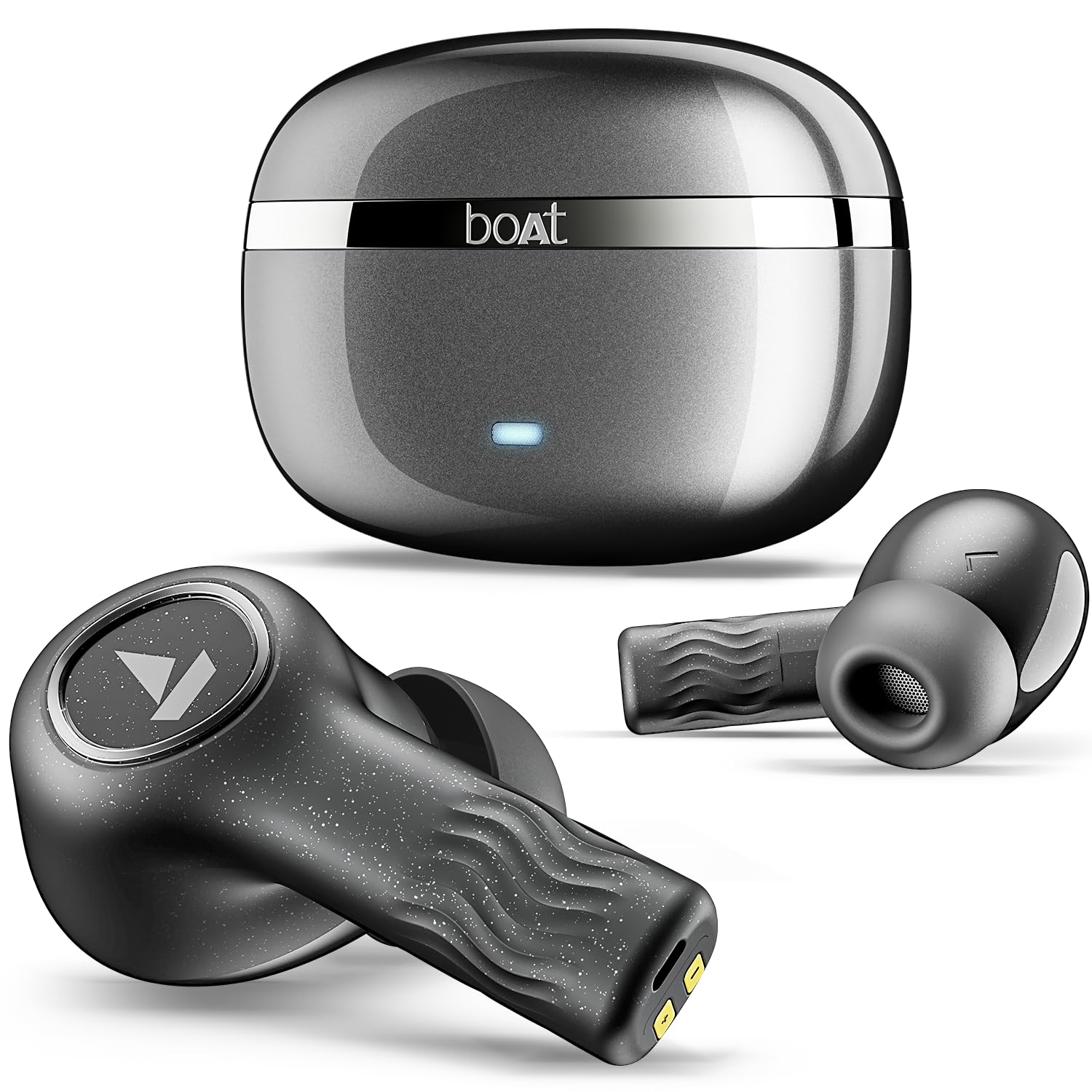 BoAt Nirvana Ion ANC Wireless Earbuds | Active Noise Cancellation up to 32dB | 120Hrs Playback | 4 Mics ENx Technology | Bluetooth 5.3 TWS Earphones with Mic