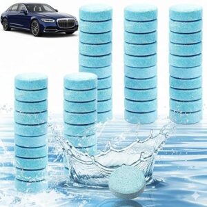 TEKCOOL Concentrated Automotive Glass Wiper Cleaning Tablets, Car Windshield Washer Solid Tablets, Glass Cleaner Tablets (Pack of 10)/