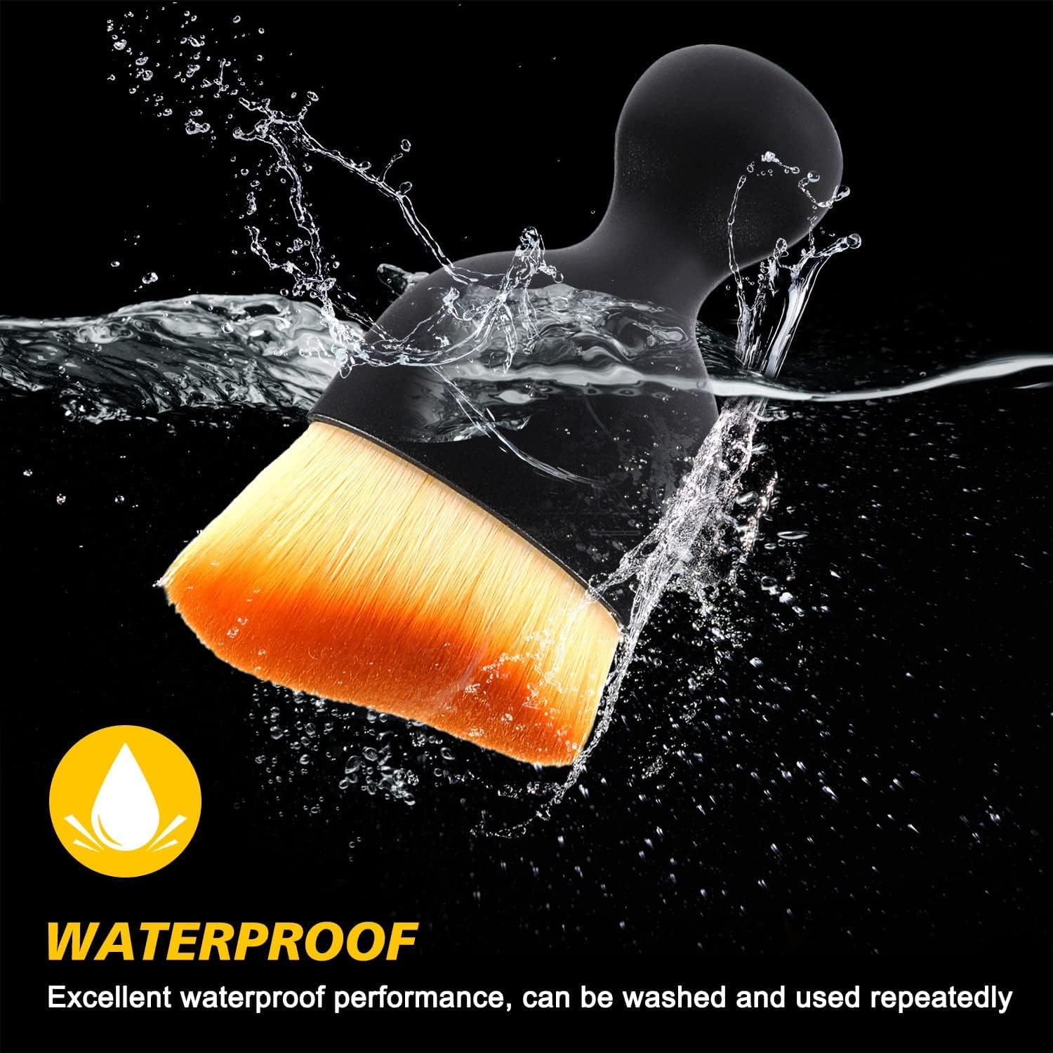 Car Interior Dust Cleaning Brush ? Soft Bristle Detailing Brush for Dashboard, AC Vents, Leather, Console, Electronics & Home Surfaces | Scratch-Free Cleaning - Image 5