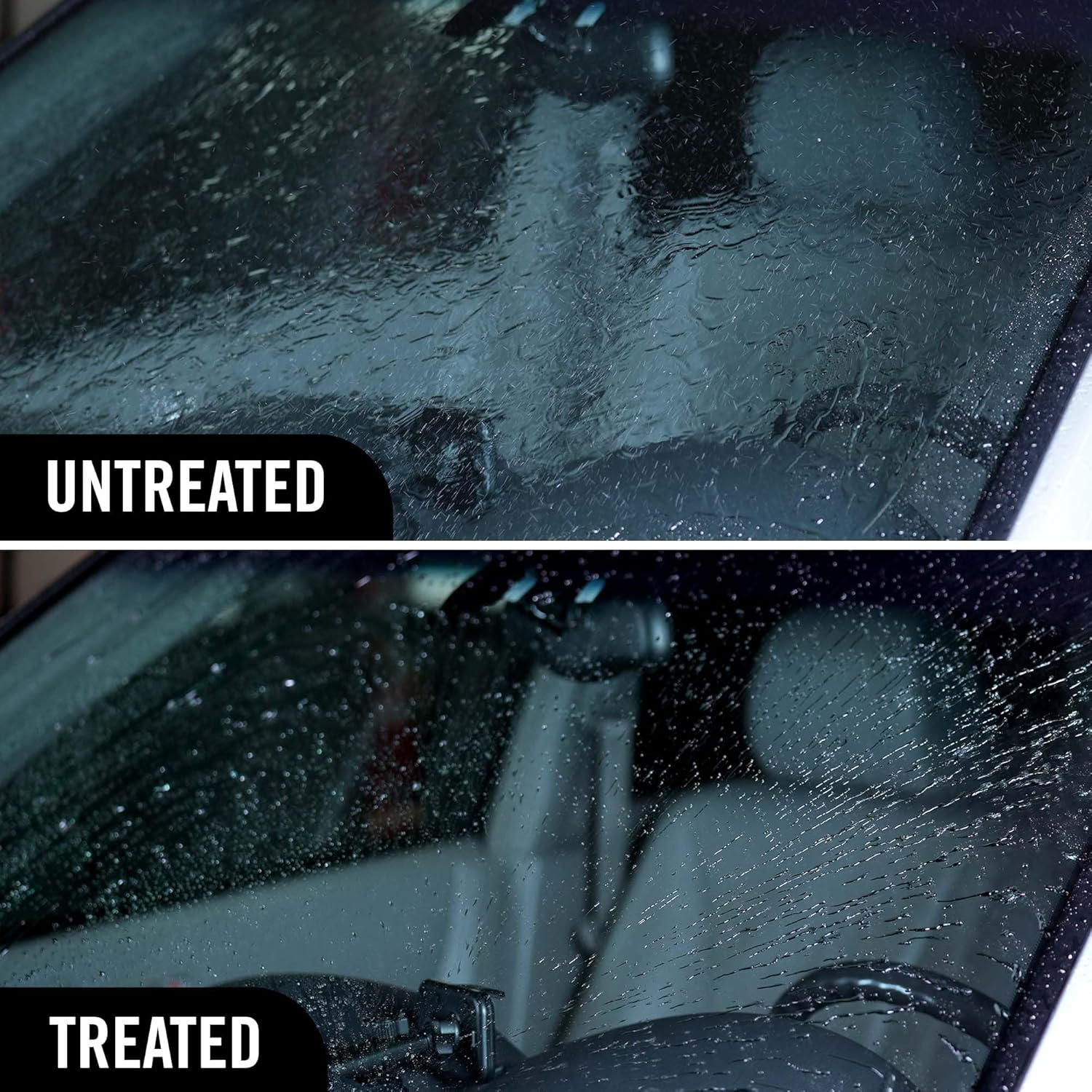 Clearvue Rain Repellant for Car Glass | Hydrophobic Water Repellent Coating for Windshield, Windows & Mirrors | Suitable for Motorbike Helmets | Improves Visibility During Rain | 300ml - Image 2