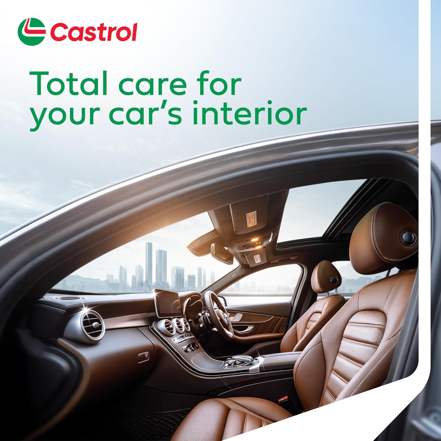 Castrol Dash & Leather Dresser (110 ml) ? Dashboard, Leather, Vinyl & Rubber Polish | UV & Heat Protection | Restores Shine | Non-Greasy Finish | Oxidation Shield - Image 7