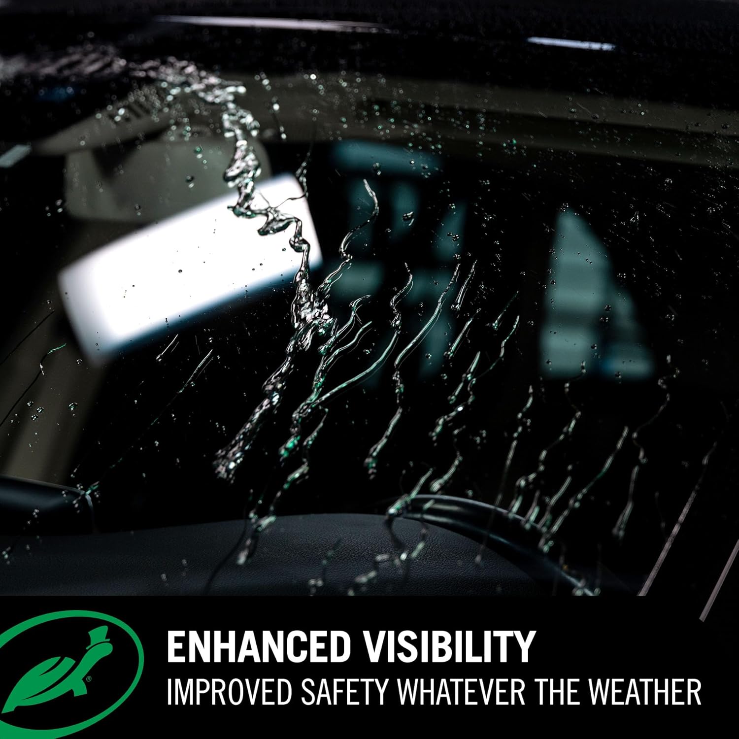 Clearvue Rain Repellant for Car Glass | Hydrophobic Water Repellent Coating for Windshield, Windows & Mirrors | Suitable for Motorbike Helmets | Improves Visibility During Rain | 300ml - Image 3