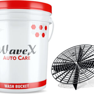Wavex Grit Guard and Detailing Car Wash Bucket Combo